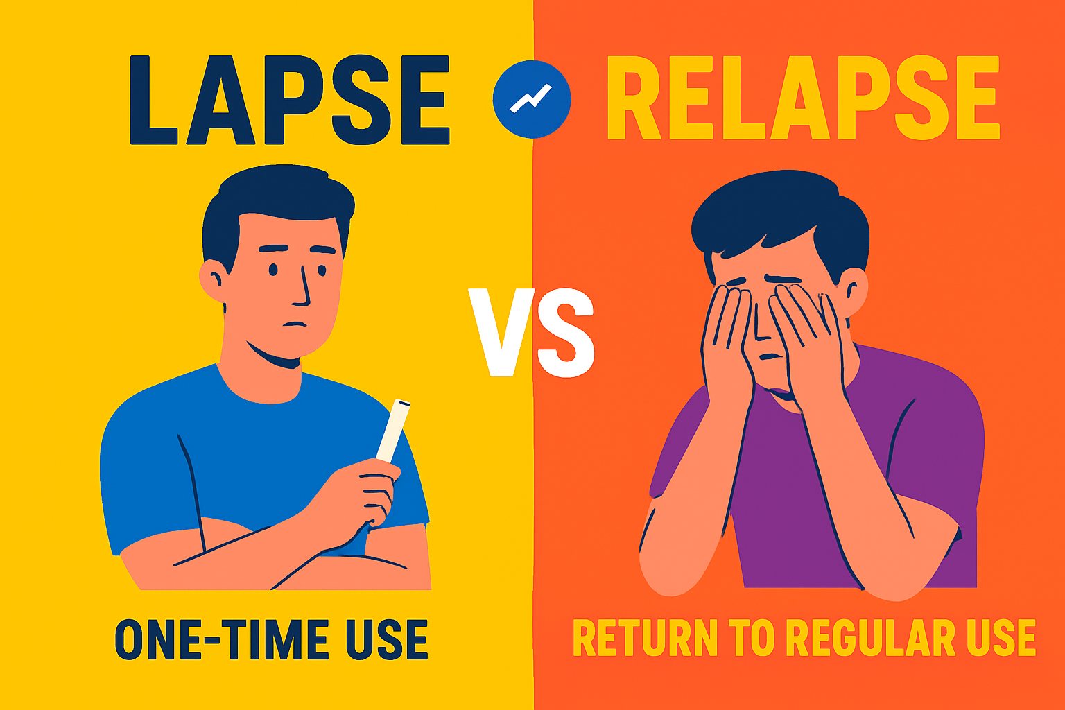 Slips vs Lapse vs Relapse: A clear guide for people in recovery and those who need to know the difference